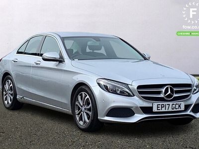 used Mercedes C220 C CLASS DIESEL SALOONSport 4dr Auto [Active park assist with parktronic system, LED daytime running lights, Dual zone automatic climate control]