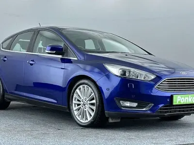 Used Ford Focus Titanium X 150 HP (110 kW) 2017 Blue Hatchback