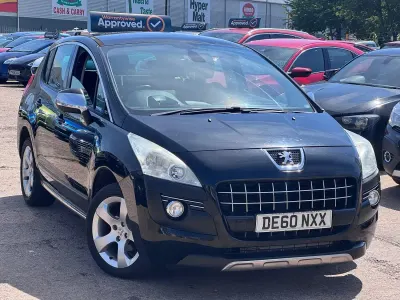 Used Peugeot 3008 112 HP (82 kW) 2010 Black Estate