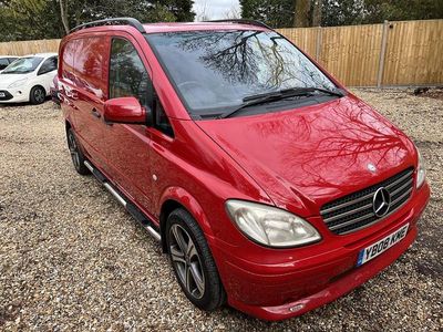 Used Mercedes Vito 2008 Red Van