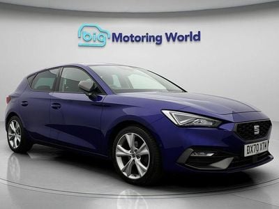 Used Seat Leon FR 109 HP (80 kW) 2020 Blue Hatchback