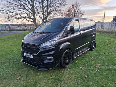 Black Used 2019 Ford Transit Custom Limited Van | £20,795 (Expensive)