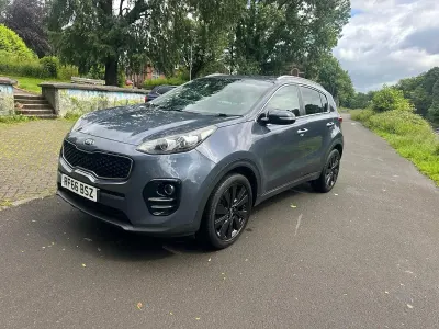 Used Kia Sportage 115 HP (84 kW) 2017 Blue SUV