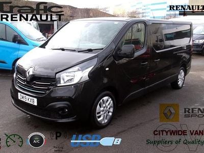 Używany Renault Trafic 120 KM (88 kW) 2019 Czarny Minivan