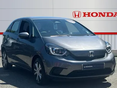 Used Honda Jazz Hybrid 109 HP (80 kW) 2021 Shining grey  metallic Hatchback