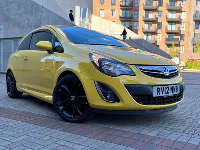 Used Vauxhall Corsa Edition 2012 Yellow Hatchback