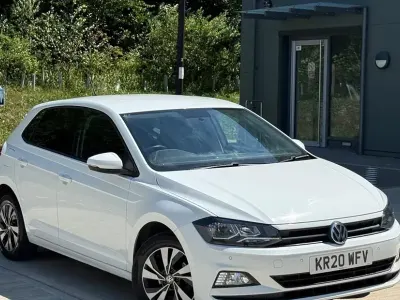 Used VW Polo Match 95 HP (69 kW) 2020 White Hatchback