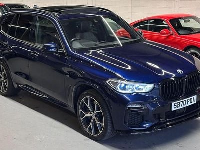 Blue Used 2020 BMW X5 M Sport SUV | £38,900 (A bit pricey)