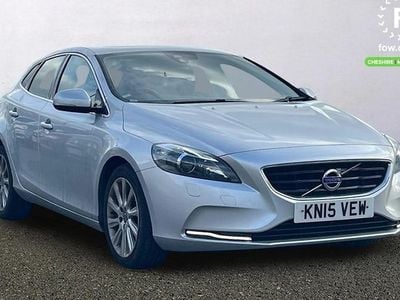 Used Volvo V40 SE Lux 114 HP (83 kW) 2015 Silver Hatchback