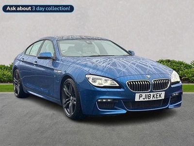 Used BMW 640 M Sport 313 HP (230 kW) 2018 Blue Coupe