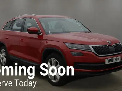 Used Skoda Kodiaq 150 HP (110 kW) 2018 Red SUV
