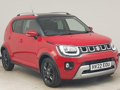 Red Used 2022 Suzuki Ignis SZ5 Hatchback | £14,498 (Fair price)