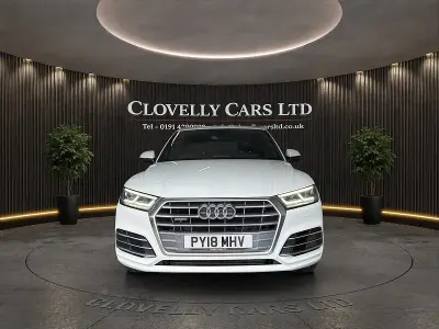 Used Audi Q5 S-Line 286 HP (210 kW) 2018 White SUV