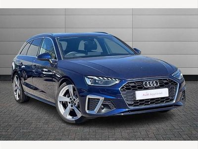 Used Audi A4 S-Line 204 HP (150 kW) 2024 Blue Estate