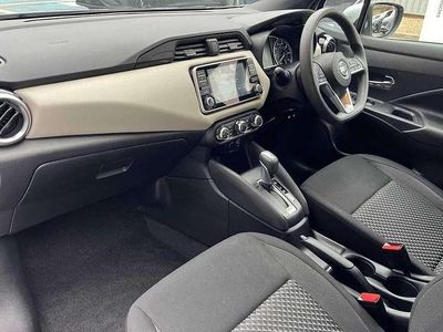 Used Nissan Micra Acenta 91 HP (66 kW) 2021 White Hatchback