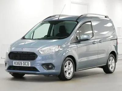Used Ford Transit Courier Limited 100 HP (73 kW) 2019 Blue Van