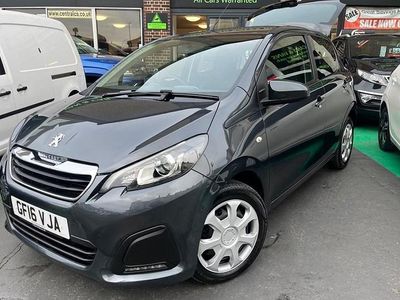 Grey Used 2016 Peugeot 108 Active Hatchback | £5,695 (Fair price)