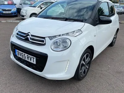 Used Citroën C1 Flair 68 HP (50 kW) 2015 White Hatchback