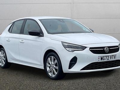 Used Vauxhall Corsa Design Edition 75 HP (55 kW) 2022 White Hatchback