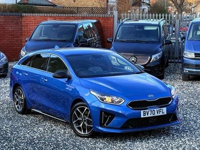 Used Kia ProCeed GT-Line 138 HP (101 kW) 2020 Blue Hatchback