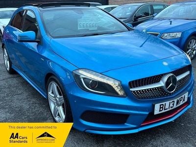 Blue Used 2013 Mercedes A250 AMG Hatchback | £8,999 (Fair price)