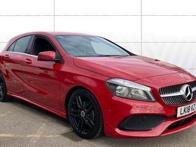 Used Mercedes A200 Executive 150 HP (110 kW) 2018 Red Hatchback