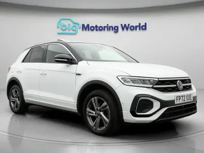 Begagnad VW T-Roc R-line 188 HK (138 kW) 2022 Vit SUV