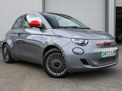 Used Fiat 500e Red 86 kW (118 HP) 2022 Grey Hatchback