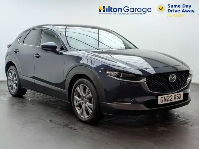 Begagnad Mazda CX-30 Inclusive 2022 Blå SUV