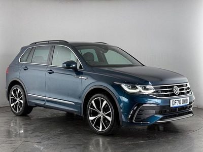Used VW Tiguan R-line 2021 Blue SUV