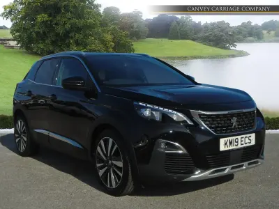 Used Peugeot 3008 GT-line 130 HP (95 kW) 2019 Black SUV