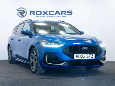 Used Ford Focus ST-Line 125 HP (91 kW) 2023 Blue Estate