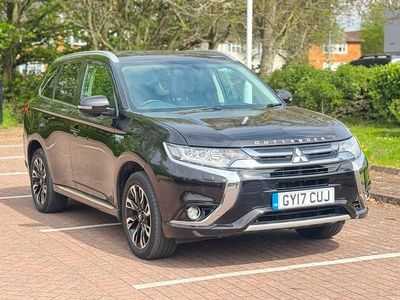 Used Mitsubishi Outlander P-HEV 2017 Black Estate