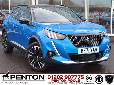 Used Peugeot 2008 Premium 130 HP (95 kW) 2021 Blue SUV