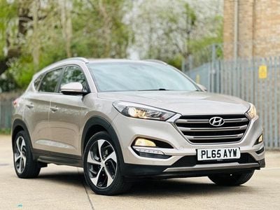 Used Hyundai Tucson Premium 2016 Beige SUV