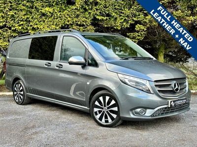 used Mercedes Vito 2.1 116 BLUETEC 163 BHP * HEATED LEATHER + SAT NAV *