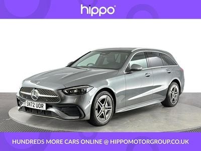 Grey Used 2022 Mercedes C300e AMG Line Premium Plus Estate | £24,820 (Fair price)