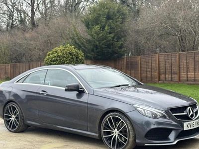 Grey Used 2016 Mercedes E350 AMG line Coupe | £13,890 (Fair price)