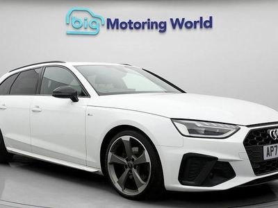 Used Audi A4 Black Edition 150 HP (110 kW) 2021 White Estate