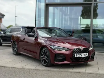 Used BMW 420 M Sport 181 HP (133 kW) 2022 Red Cabriolet