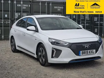 Used Hyundai Ioniq Premium SE 141 HP (103 kW) 2019 White Hatchback