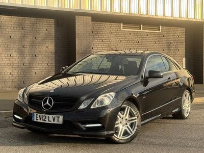 Used Mercedes E250 2012 Black Coupe