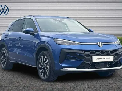 New VW T-Roc Life 2026 Celestial blue SUV