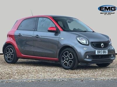 Used Smart ForFour Electric Drive Premium 60 kW (82 HP) 2018 Red Hatchback