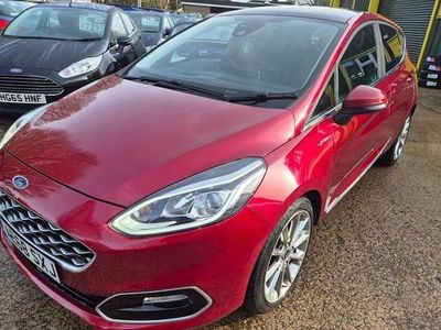 Red Used 2018 Ford Fiesta Vignale Hatchback | £10,333 (A bit pricey)