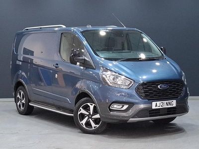 Used Ford Transit Custom Active 130 HP (95 kW) 2021 Blue Van