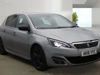 Used Peugeot 308 GT-line 150 HP (110 kW) 2016 Grey Hatchback