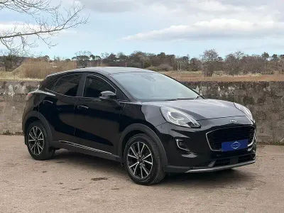 Used Ford Puma Titanium 125 HP (91 kW) 2021 Black SUV