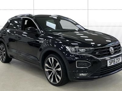 Used VW T-Roc R-line 116 HP (85 kW) 2019 Black SUV