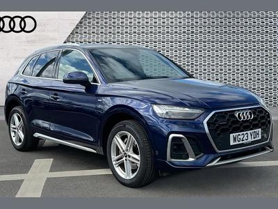 Used Audi Q5 S-Line 265 HP (194 kW) 2023 Blue SUV